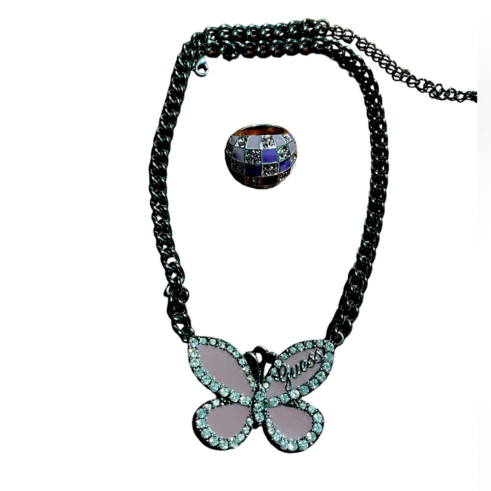 Women’s EUC Purple Chunky Jewelry Bundle